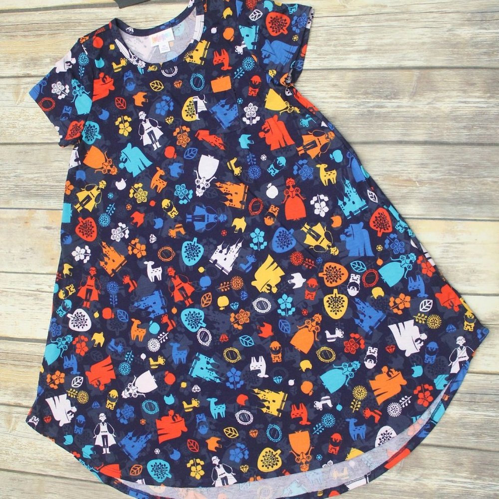 Disney LuLaRoe Scarlett Kids Dress